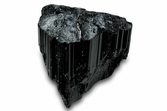 Terminated Black Tourmaline (Schorl) Crystal - Madagascar #261779